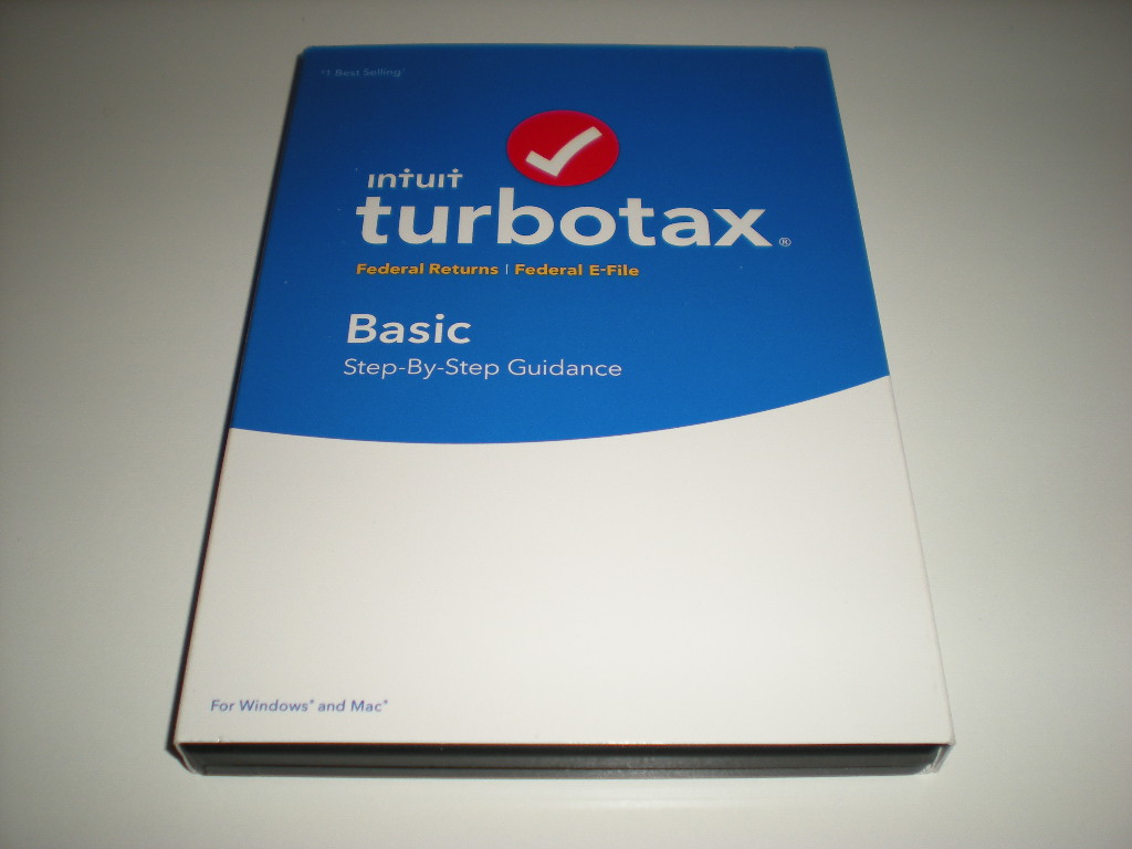 Federal E-file Federal only Turbotax 2014 Basic New in sealed box.