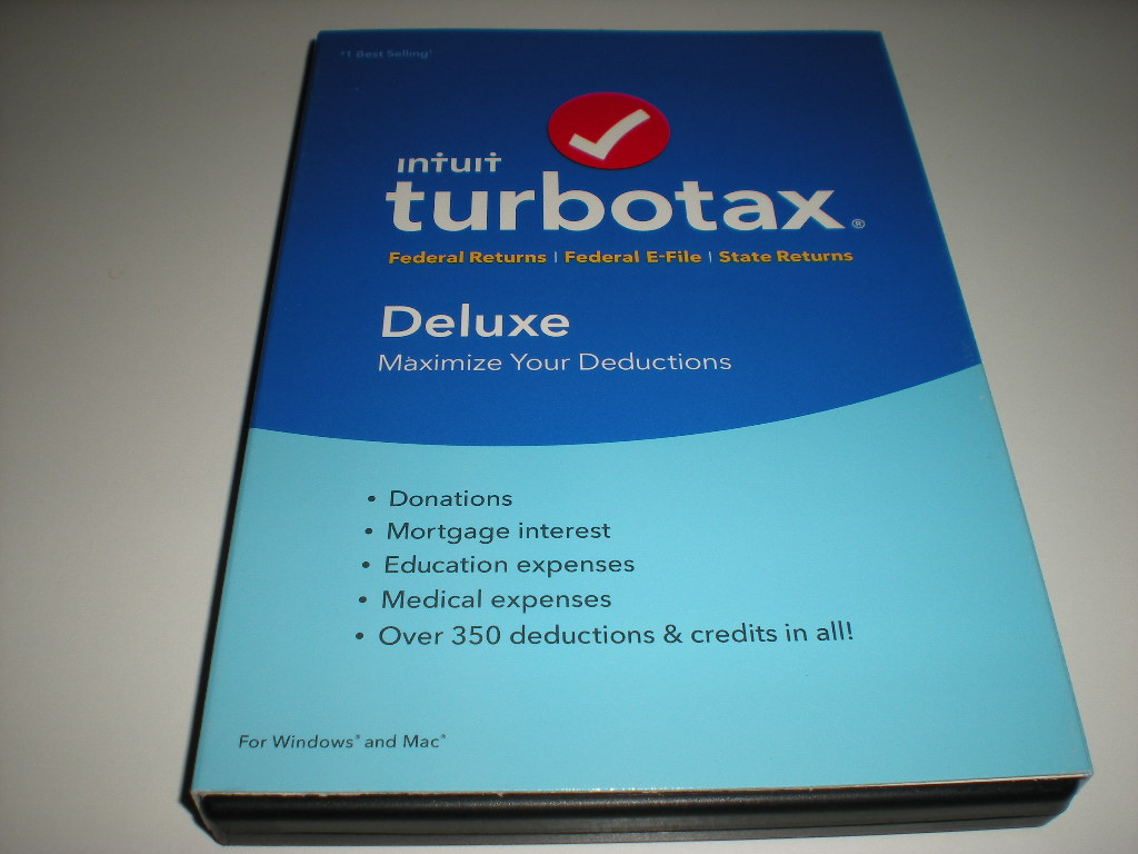 DOWNLOAD eFile 2008 TurboTax Deluxe Old Version 